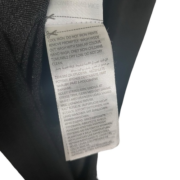 NWT Edikted Susan Fold Over Bodycon Slinky Maxi Dress in Black Size XL - Picture 6 of 8